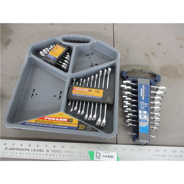 SAE + Metric wrenches, fuller, mastercraft