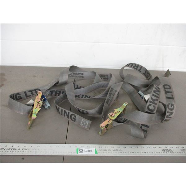 (2) Ratchet straps 1000 LB