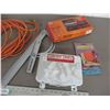 Image 3 : Extension cord, first aid kit, 15 ft ratchet tie down