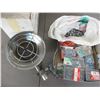 Image 2 : Propane heater, screws, nails