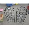 Image 1 : (2) Wire bottle racks