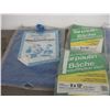 Image 2 : (4) New tarps