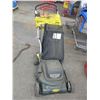 Image 2 : Electric yardworks mower with bagger 20" with cord