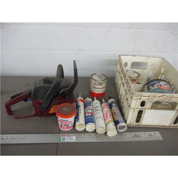Poulan pro chainsaw parts, silicone, adhesive