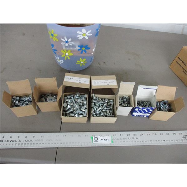 Nut, bolts, washers, screws