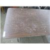 Image 2 : Folding wooden table, 6ftx30" wide
