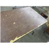 Image 3 : Folding wooden table, 6ftx30" wide - poor surface