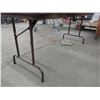 Image 4 : Folding wooden table, 6ftx30" wide - poor surface