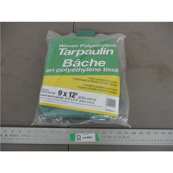 New 9x12 tarp