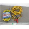 Image 1 : New 15 meter 12 gauge outdoor cord + other cord (been repaired)