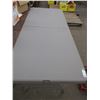 Image 2 : Plastic folding table - 6ftx29" wide