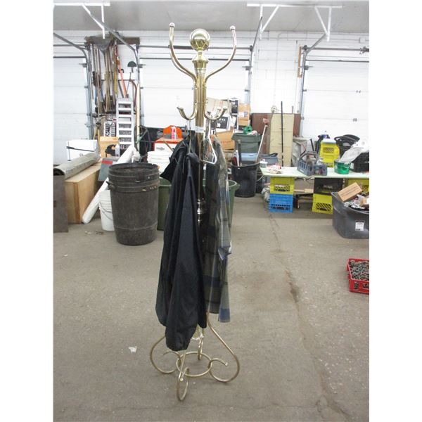 Coat hanger with misc clothing