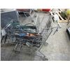 Image 1 : Shopping car with cords, misc
