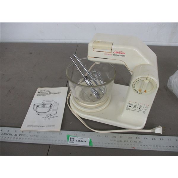 Sunbeam mixmaster (working) Bodnarus Auctioneering