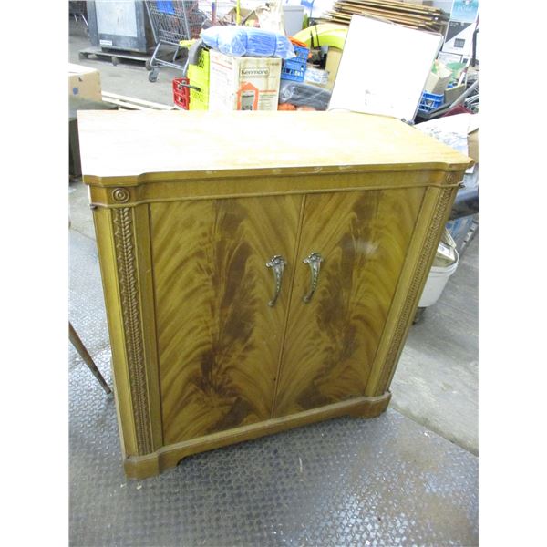 Floor model radio record player - Viking