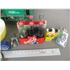 Image 4 : Pyrex bowl with coke bottles, misc