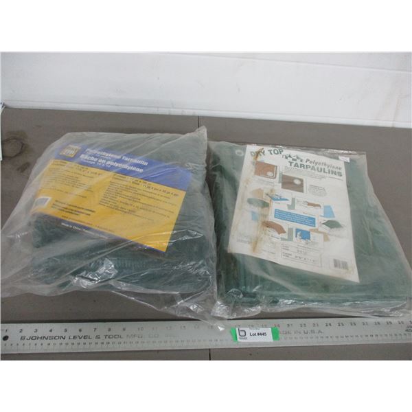 10x10, 9x12 - tarps, new