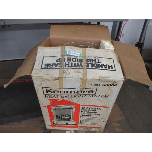 Kenmore, heat + light system, Kerosene convection heater Bodnarus
