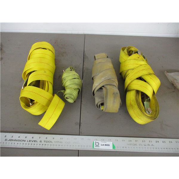 2X THE BID PRICE - Ratchet straps (4)
