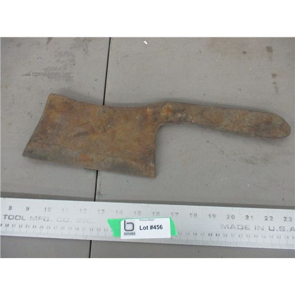 Vintage meat cleaver