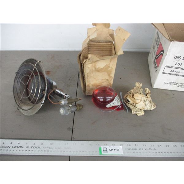 Firemaster extinguisher (cannot be shipped) + propane heater