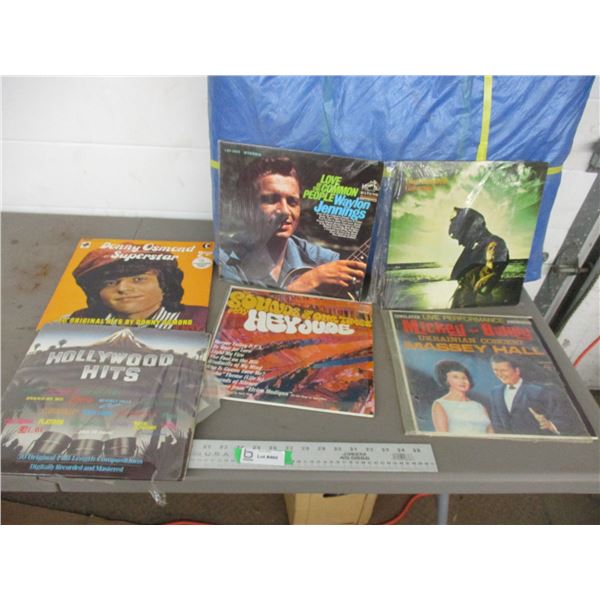 Hollywood hits, waylon jennings, other records