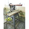 Image 1 : Craftsman 12 amp radial arm saw (working), no guard, on stand