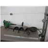 Image 1 : Weed eater + 8" Jiffy auger shaft