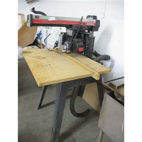 Craftsman 10" radial saw