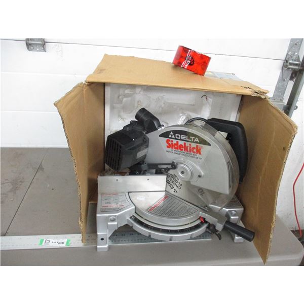 Delta sidekick 10" motorized mitre box (looks like unused)