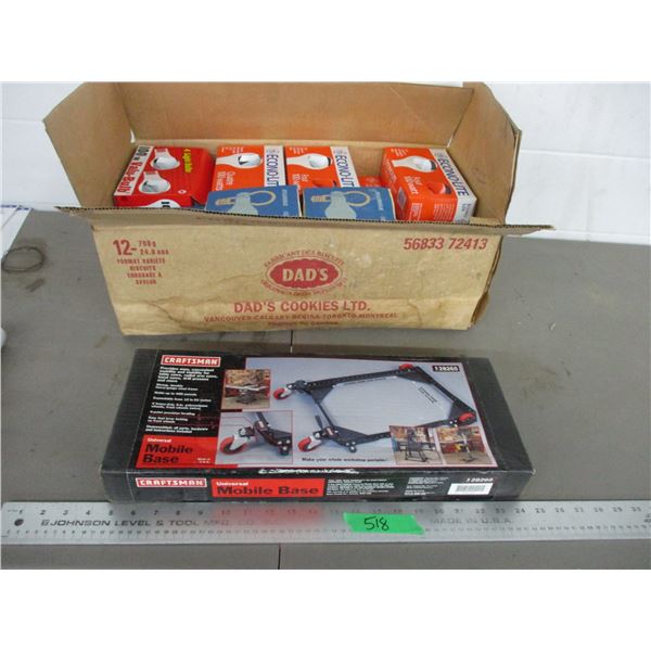 New universal mobile base, light bulbs