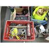 Image 2 : Pallet with misc wrench, jigsaw cords misc