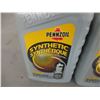 Image 3 : Sealed pennzoil synthetic 10w30 motor oil 946ml x4