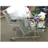 Image 1 : Shopping cart with golf balls, absorbent, valve, misc
