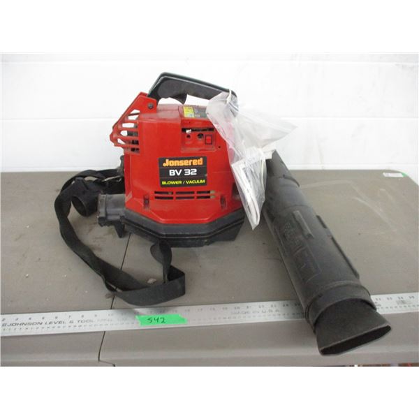 Jonsered BV32 blower vacuum (gas)