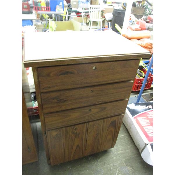 5-compartment storage cabinet - 18x27x40T