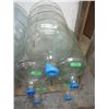 (5) Carboys - glass