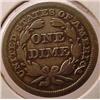 Image 2 : 1857 SEATED LIBERTY DIME - VG