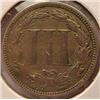 Image 2 : 1867 3 CENT NICKEL