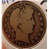Image 1 : 1914-S BARBER HALF DOLLAR