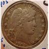 Image 1 : 1905-S BARBER HALF DOLLAR - F