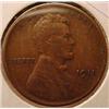 Image 1 : 1911-S LINCOLN CENT / PENNY - F