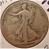 Image 1 : 1917-S WALKING LIBERTY HALF DOLLAR - OBV.