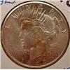 Image 1 : 1923-S PEACE SILVER DOLLAR - UNC. MS62