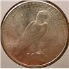 Image 2 : 1923-S PEACE SILVER DOLLAR - UNC. MS62