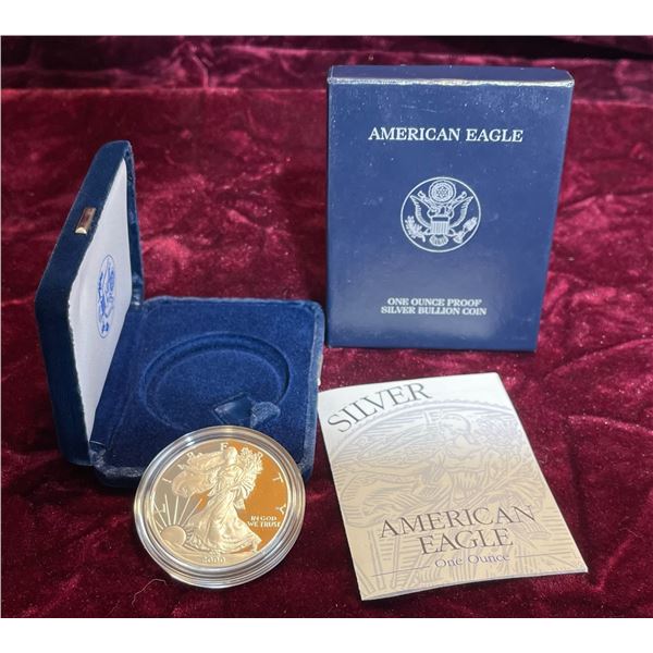 AMERICAN SILVER EAGLE PROOF