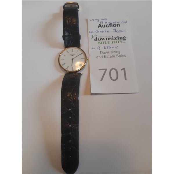 Longines 18K GP La Grande Classic Watch Cat A