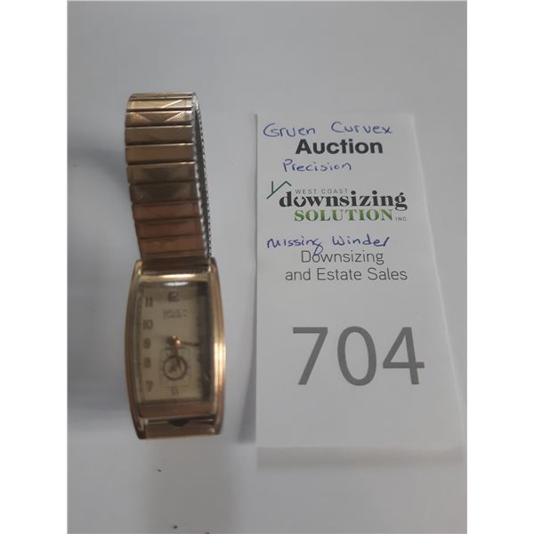 Gruen Curvex Precision Watch Cat A