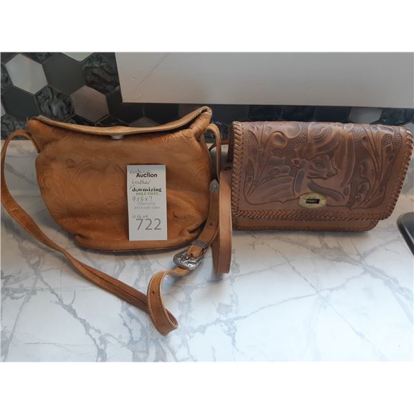 Vintage Leather Purses Cat A