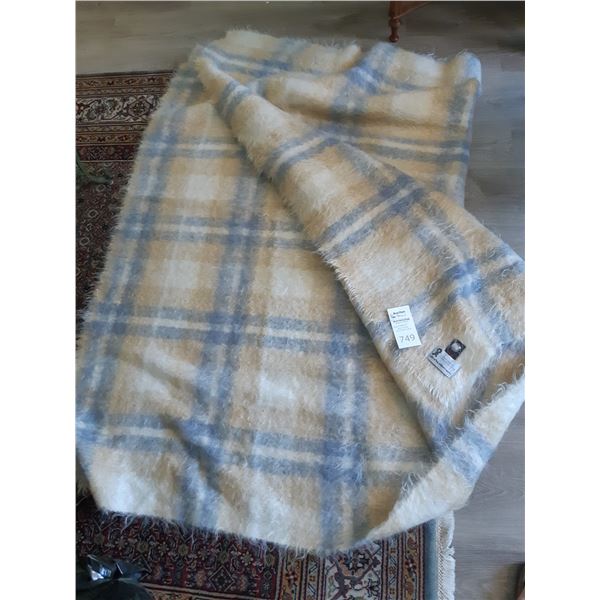 Jan Paul Barnard Mohair Blanket Cat A